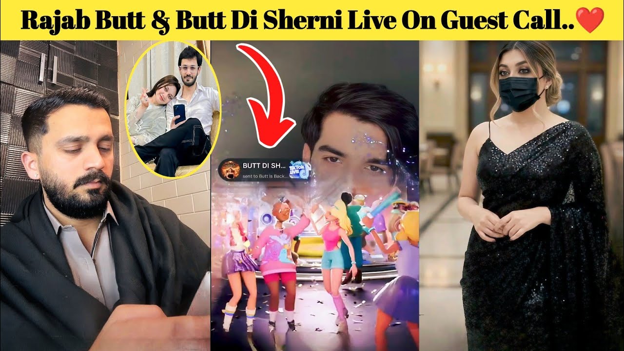 Rajab Butt & Butt Di Sherni Live On Guest Call❤ | Tiktoker Viral Video