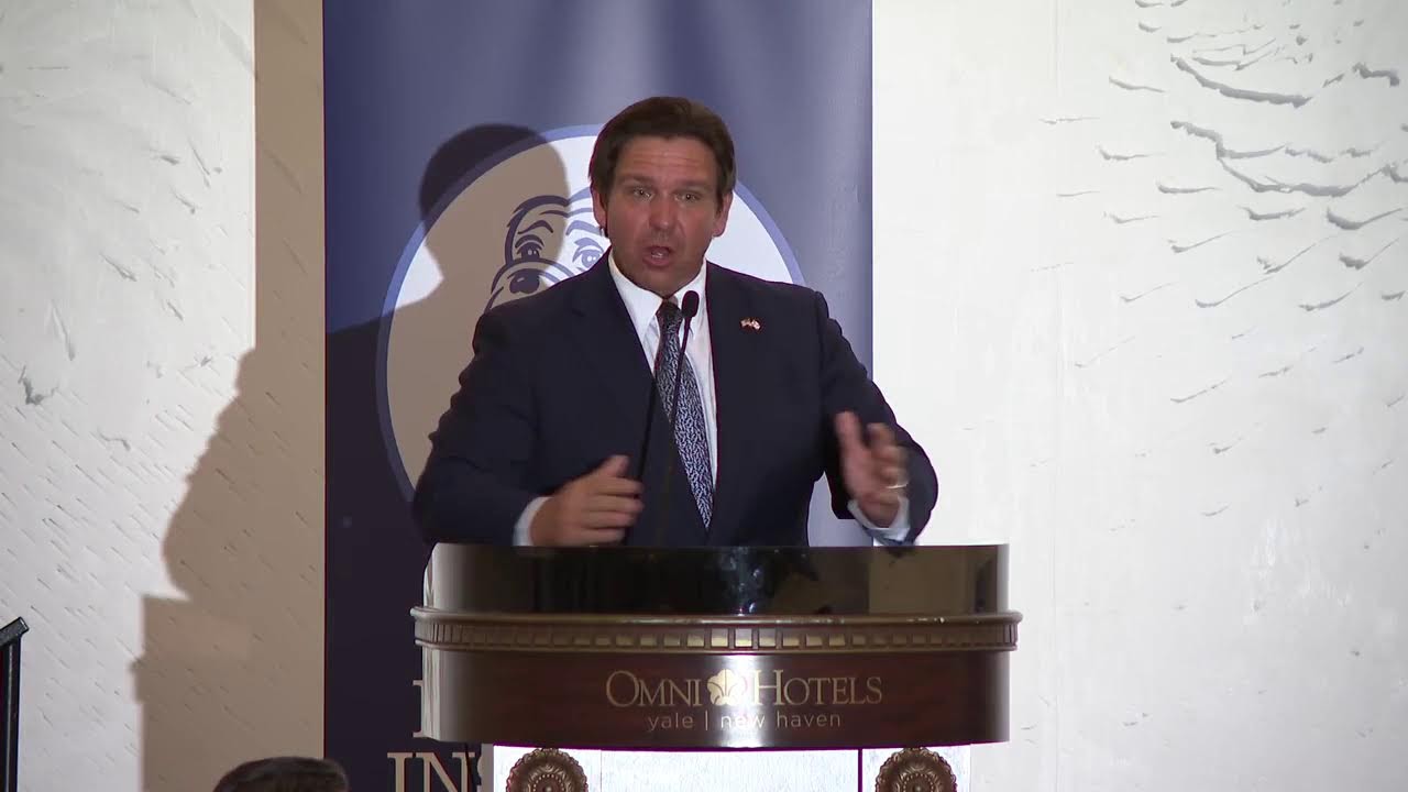 Governor DeSantis Delivers Keynote Address at Yale University Buckley Institute Annual Conference