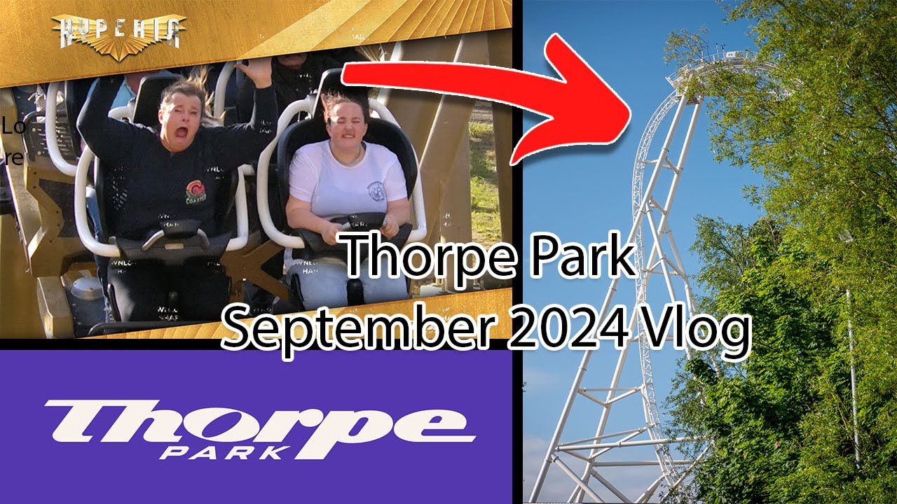 Thorpe Park Vlog || UK Tallest Fastest Rollercoaster