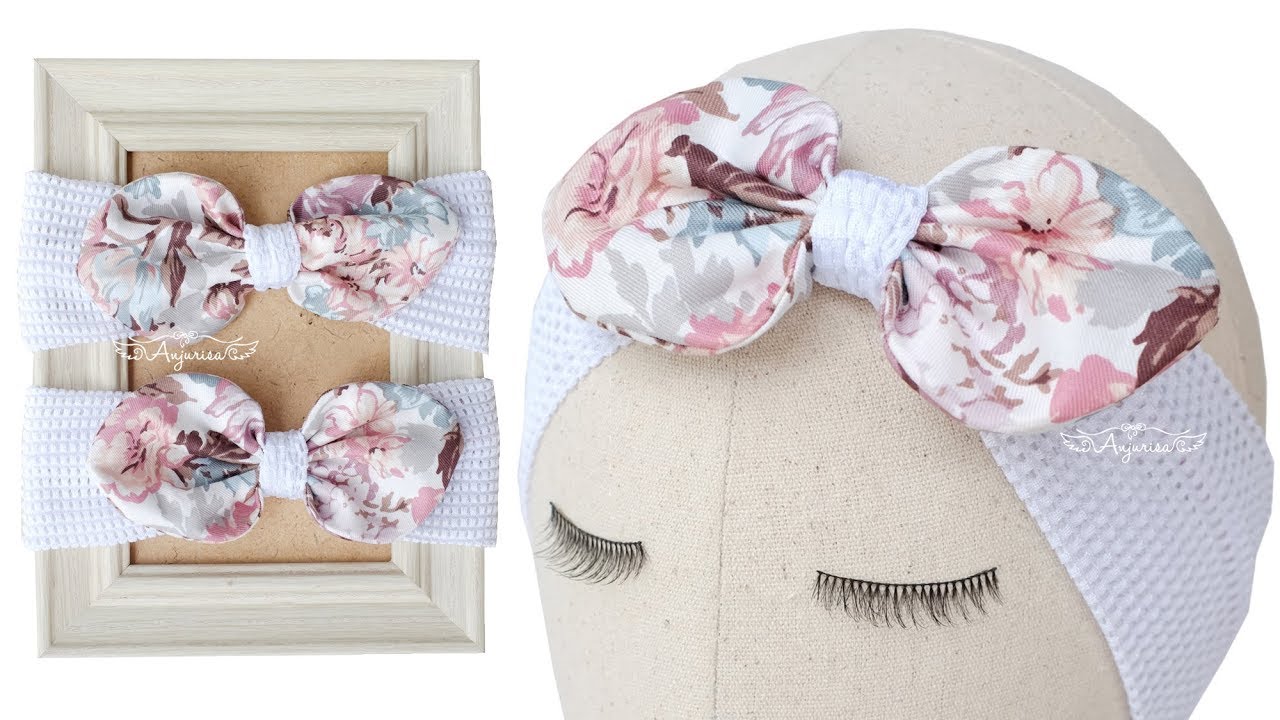 Bow Headbands for Babies - Turban Bow Headband for Babies