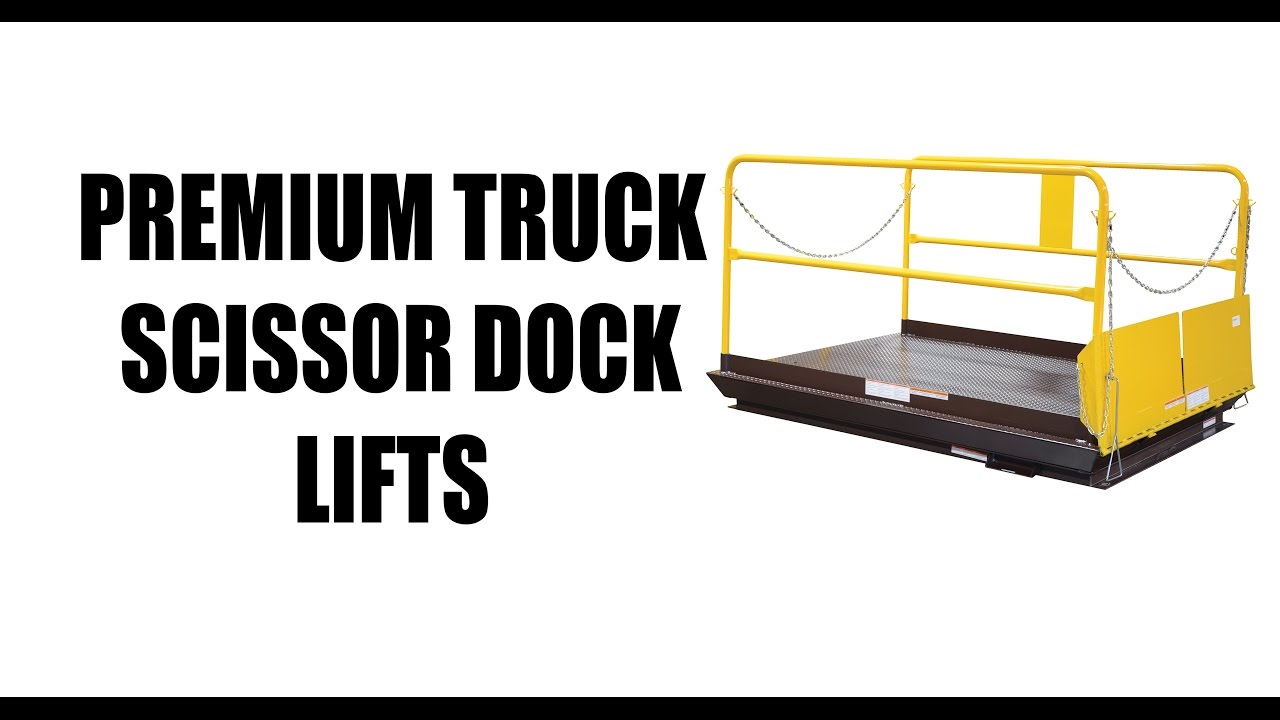 WL-100 Premium Truck Scissor Dock Lifts