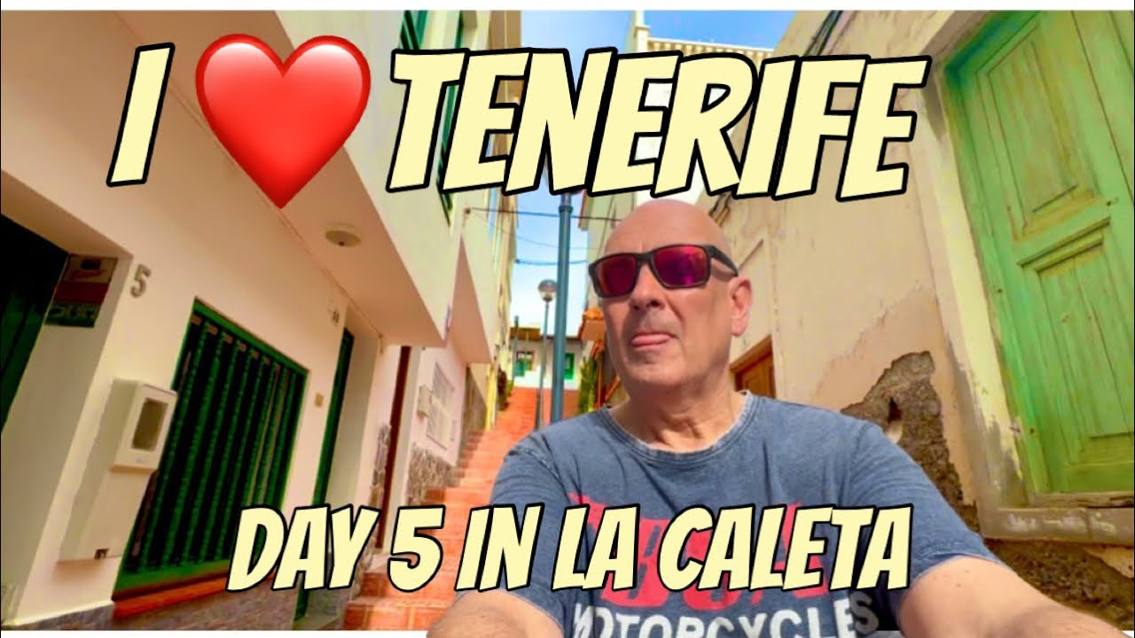 Tenerife day 5 | La Caleta & infinity pools | December Winter Sun