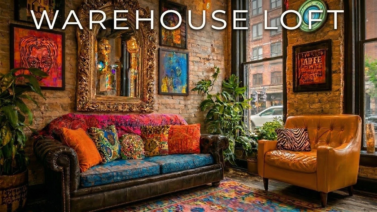 CHICAGO WAREHOUSE LOFT — LOFI JAZZ — THE LOFT FREQUENCY