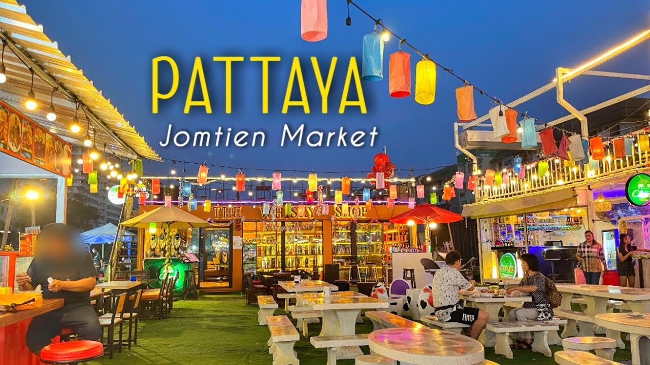 Jomtien Market [Yai Mak Market] Pattaya Thailand l January 2024
