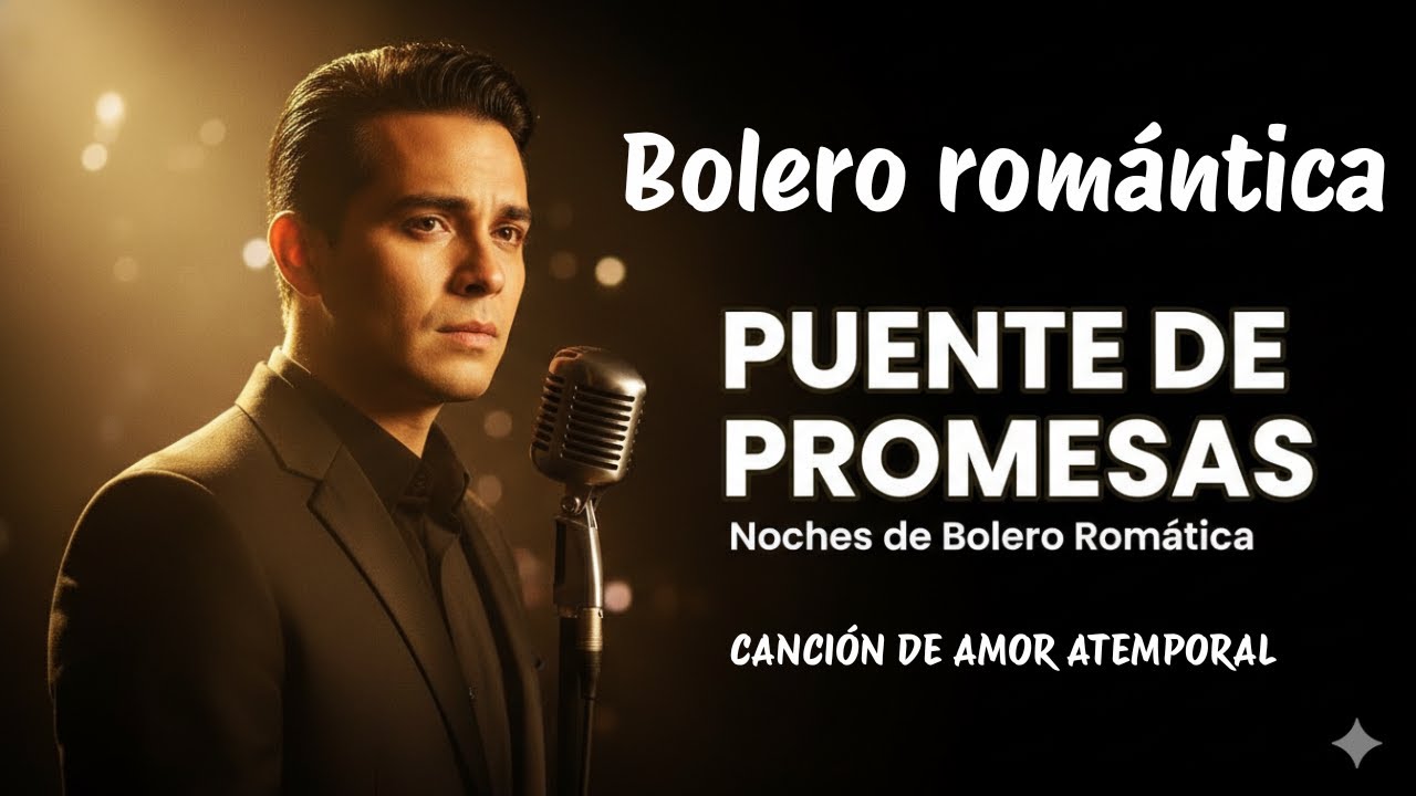 Puente de Promesas, Bolero Romántico, Letra Oficial, Noches de Bolero Romantica