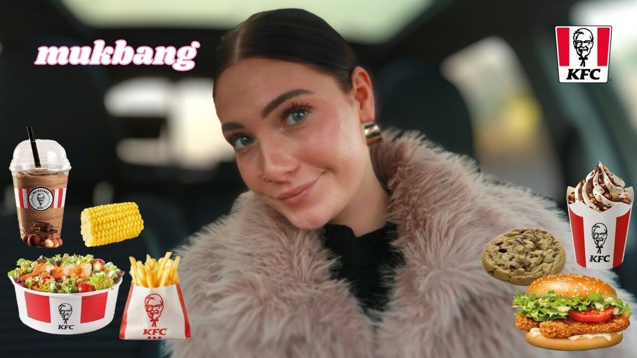 KFC MUKBANG 🍔 noa quist