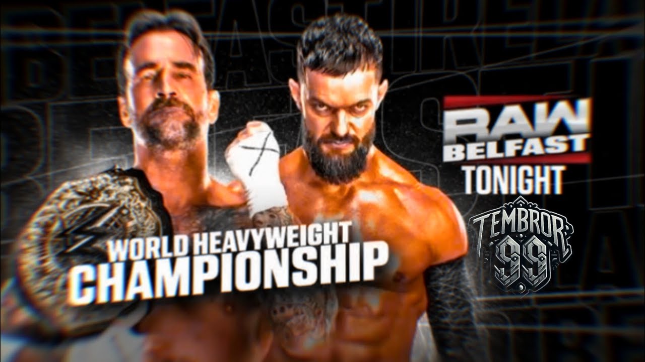 CM Punk vs. Finn Balor• WWE World Heavyweight Title WWE Monday Night RAW January 19, 2026 highlights
