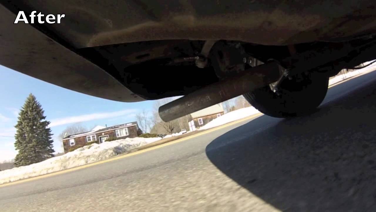 TDI Mufflerectomy Before and After