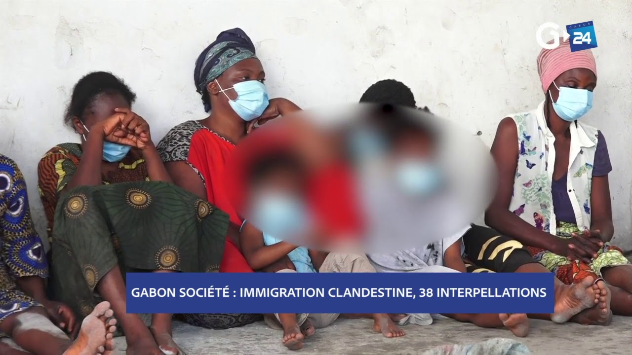 GABON   IMMIGRATION CLANDESTINE   38 INTERPELLATIONS