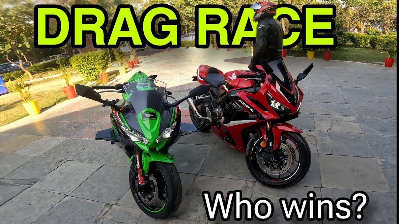 Honda CBR 650R vs Ninja 650 😈🔥|| Fun Drag Race on the Way Back! 🏍️💨|| Who Wins??