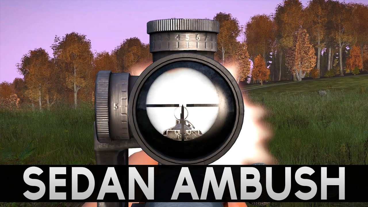 Sedan Ambush! DayZ Standalone Gameplay