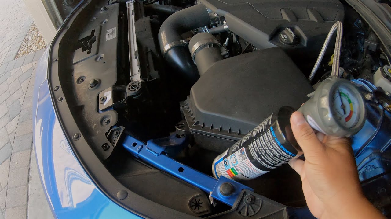 6th Gen Camaro AC System Refill