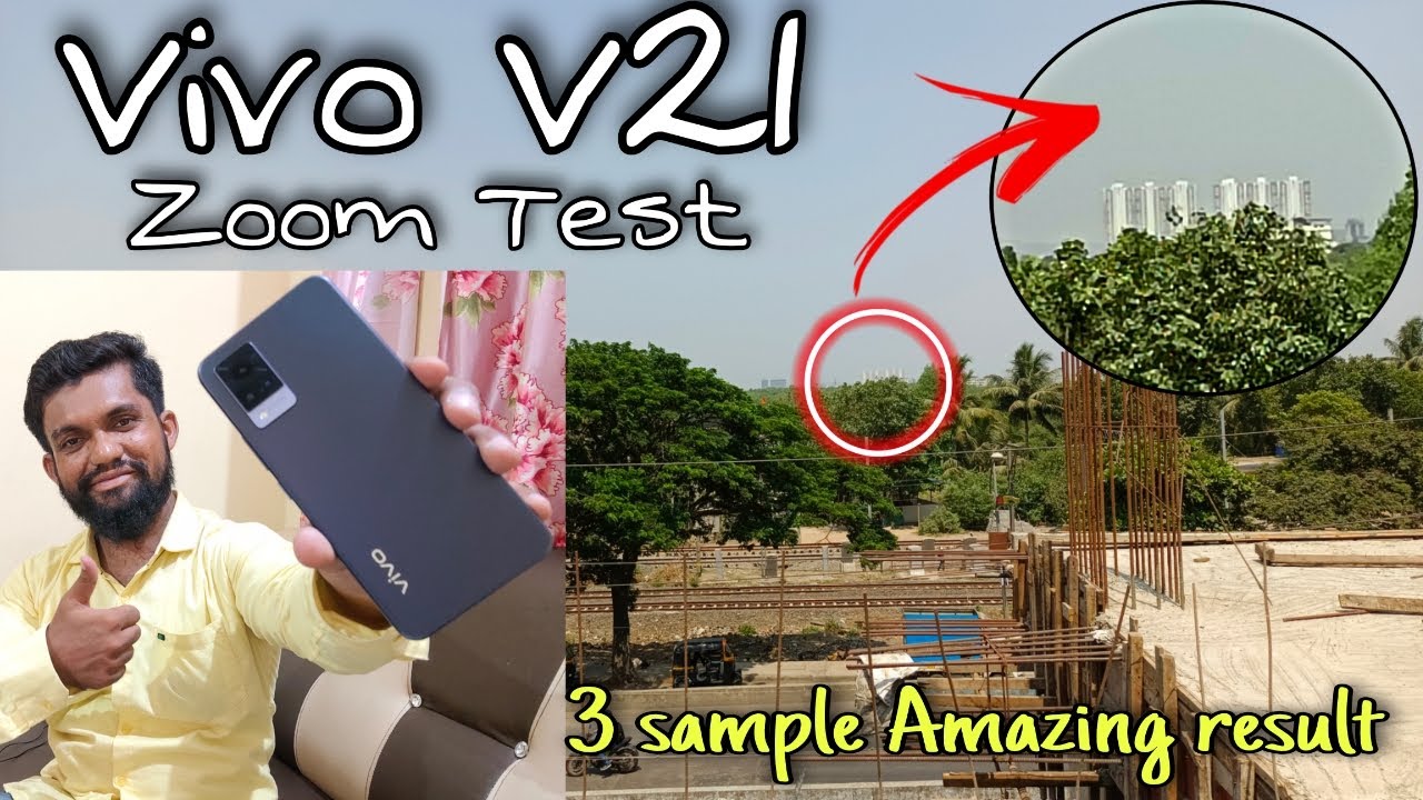 Vivo V21 Zoom test | Amazing result | Techno Members