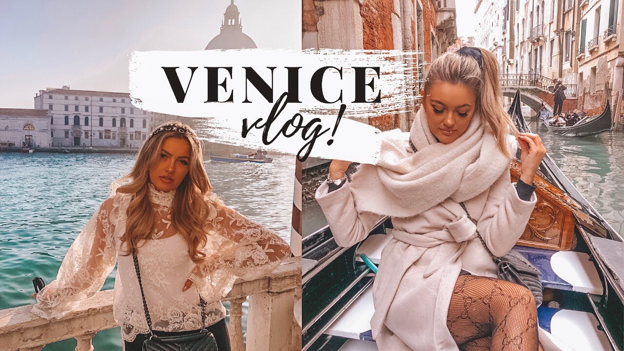 VENICE VLOG!!! COME WITH ME TO ITALY! SHOPPING IN LOUIS VUITTON & GONDOLA RIDES??!!!