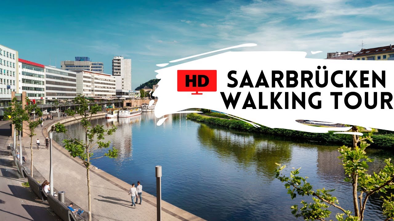 Saarbrücken Germany | HD Walking Tour | November 2021
