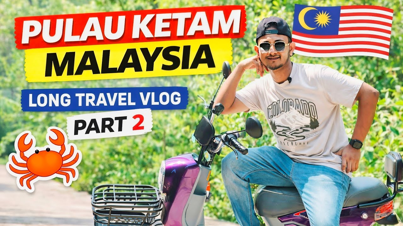 শহর থেকে দূরে এক অন্য জগত | Pulau Ketam Malaysia🇲🇾 Part 2 | Bangla Vlog