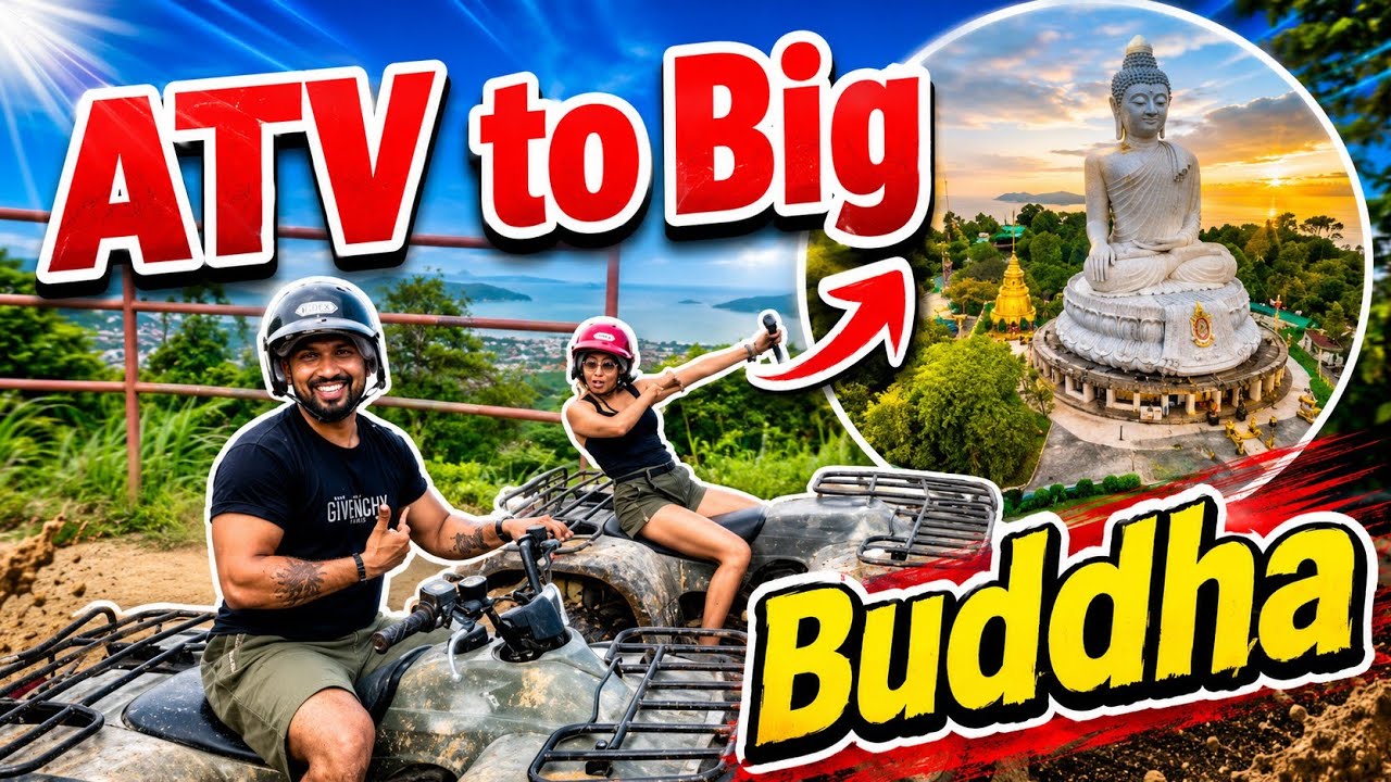 Phuket ATV drive / ATV at Big Buddha