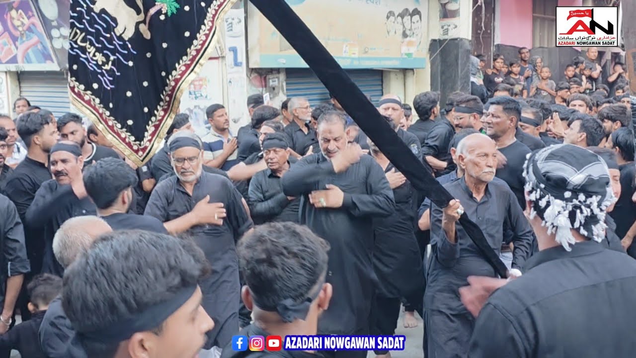 5 Muharram juloos Anjuman-e-Abidiya Nowgawan Sadat || Azadari Nowgawan Sadat 2025
