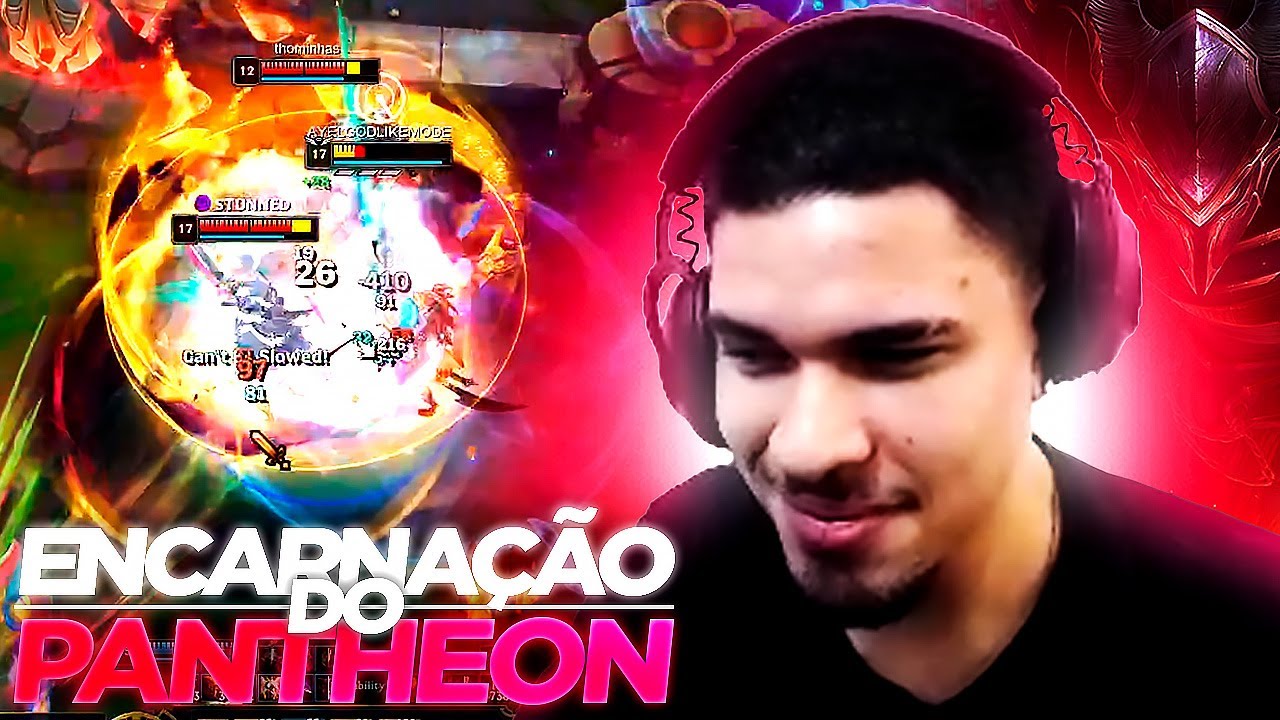EU SOU O PRÓPRIO PANTHEON! FIZ 1v9 E CARREGUEI GERAL!