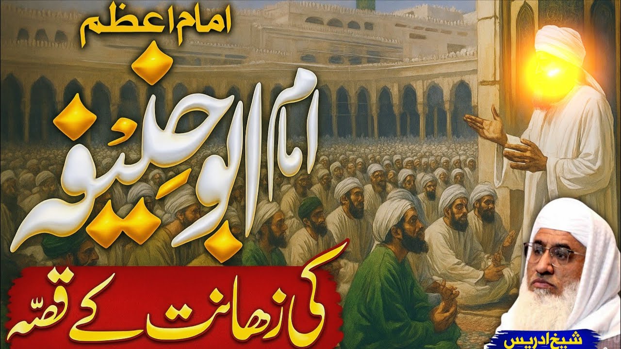 امام ابوحنیفہ رحمہ اللّٰہ ذھانت تفصیلی بیان | Molana sheikh idrees Sahib pashto bayan 