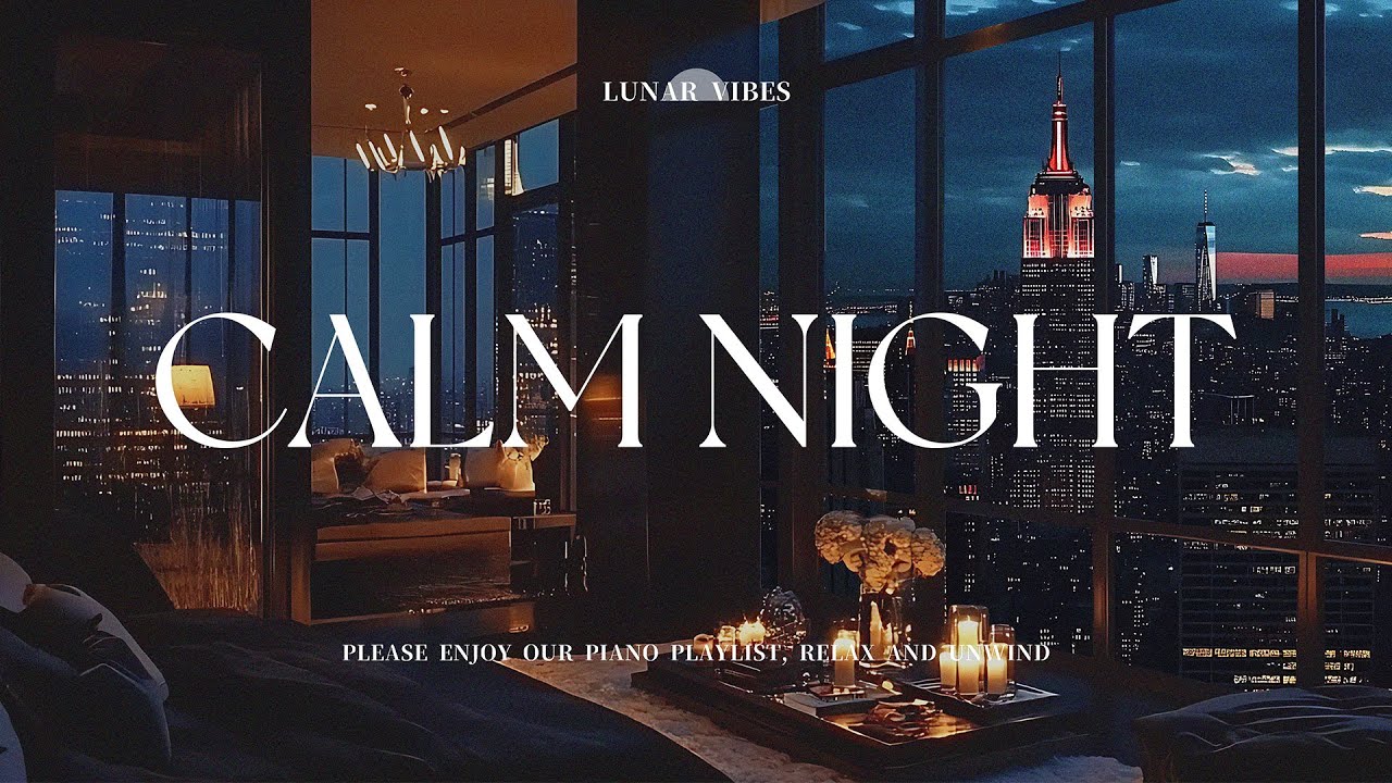 Peaceful Night Rain &ndash; Relaxing Piano Music for a Calm Evening