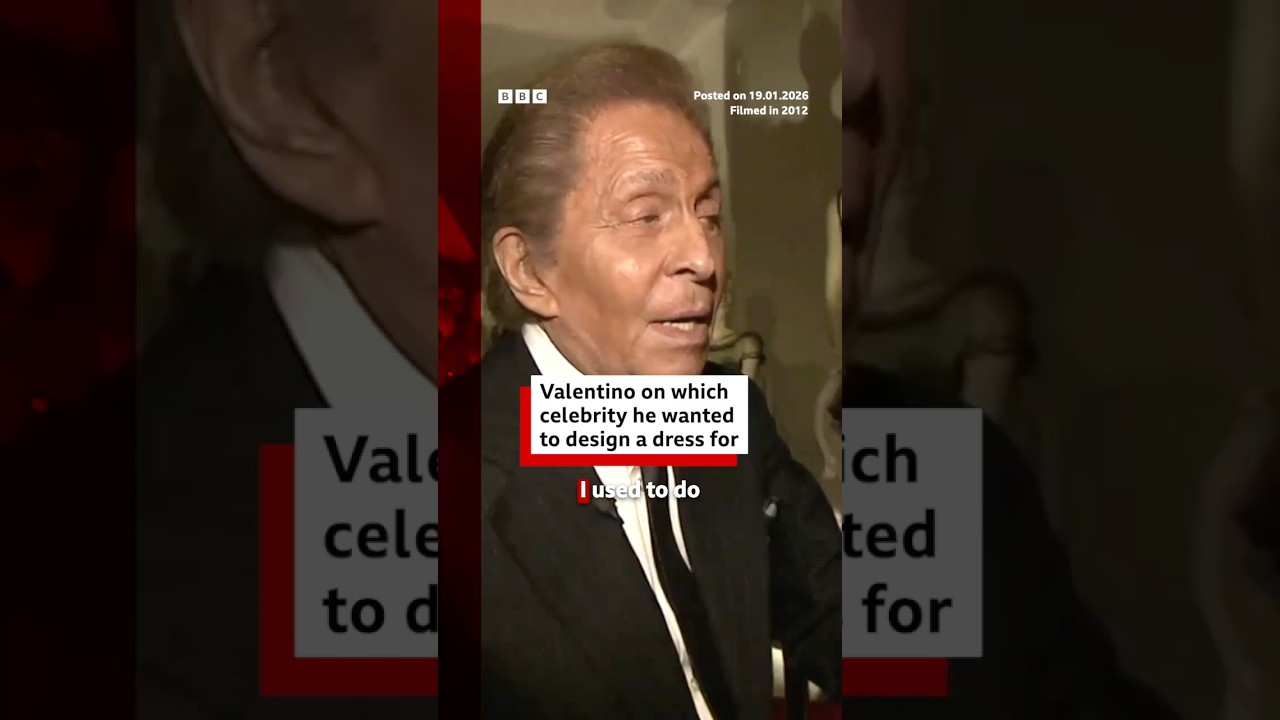 Valentino on which celebrity he wanted to design a dress for. 