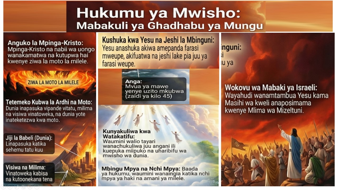 Mabakuli Saba  Unabii wa Mwisho