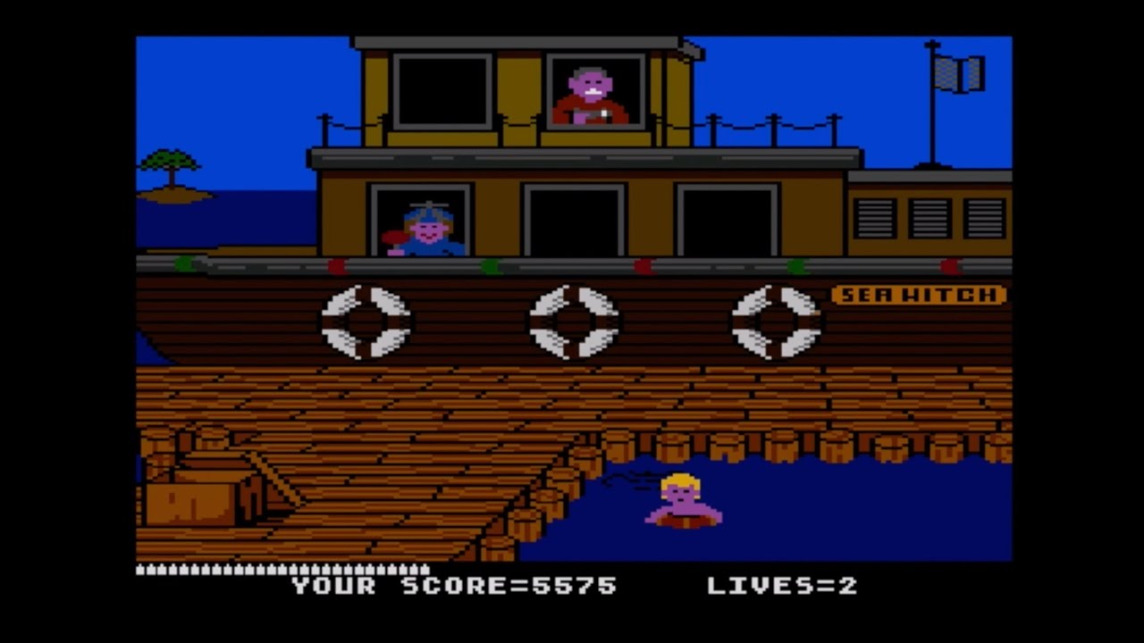 Atari 8-bit:- Crime Buster