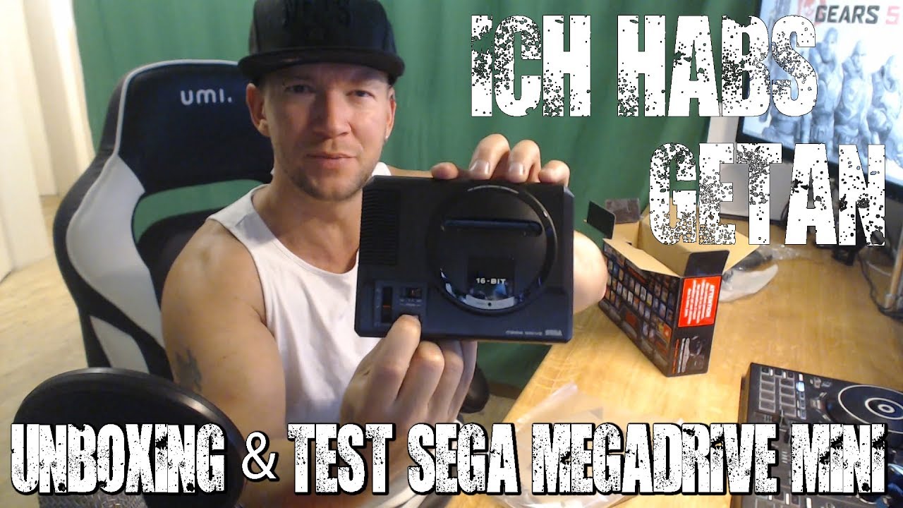 Unboxing und Test - Sega Mega Drive Mini