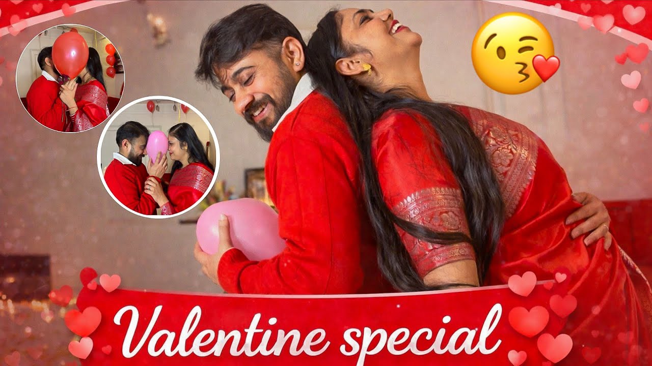 Our Valentine Surprise to each other 🥰 || @rajveervlog 
