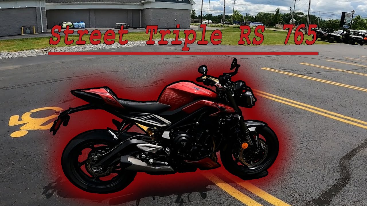 Triumph Street Triple RS 765 // First Ride!