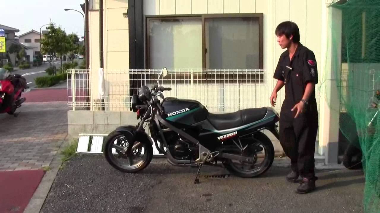 VTZ250参考動画：6速ミッション40馬力の小さな巨人