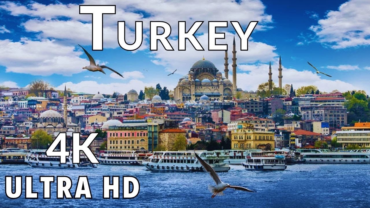 TURKEY-  4K Ultra HD-Scenic Therapy  Film With Inspiring  Music