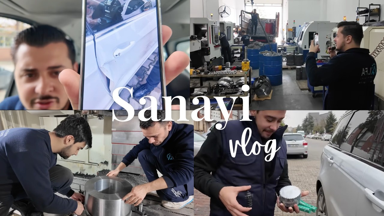 SANAYİ VLOG 5 | TORNA AT&Ouml;LYESİ | DİŞLİ İMALATI | ALFA DİŞLİ