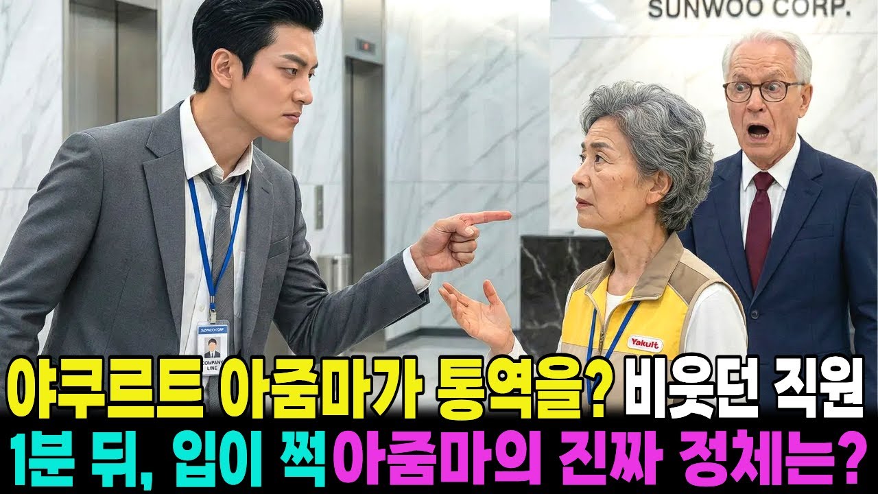 야쿠르트 아줌마가 