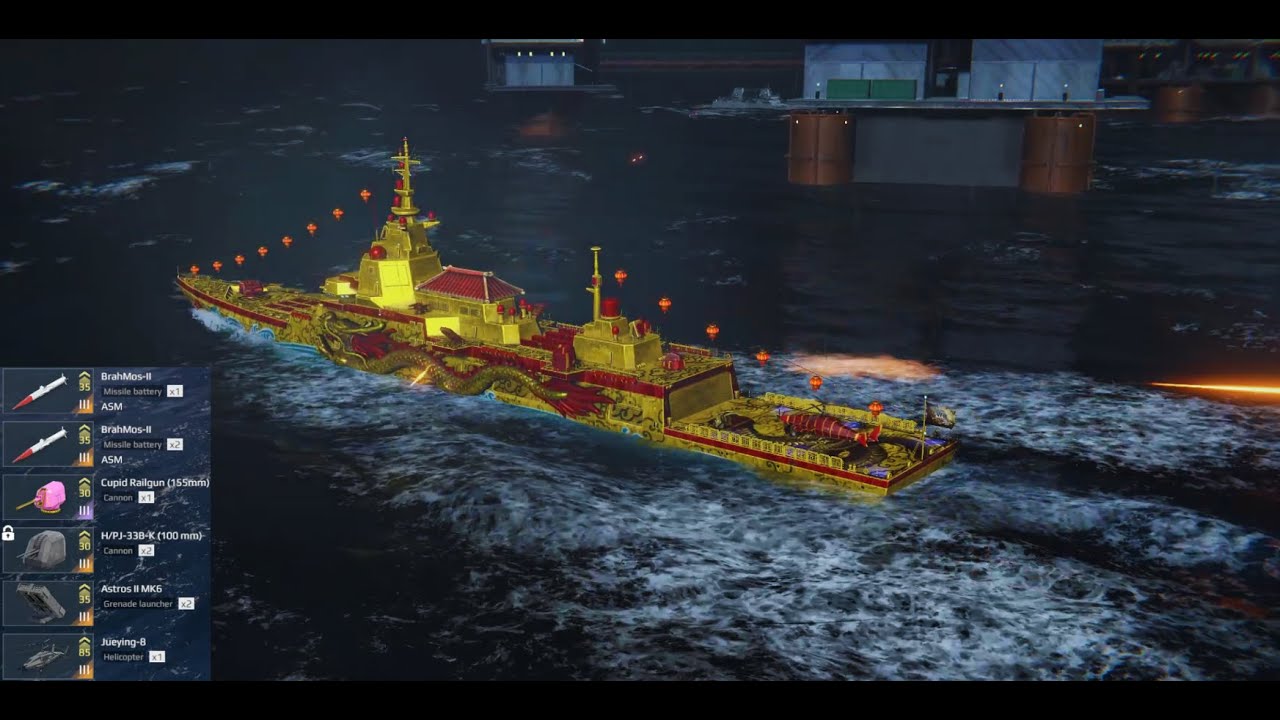 Destroyer - CN DDG-203 Kylin | Modern Warships - Ranked Mode