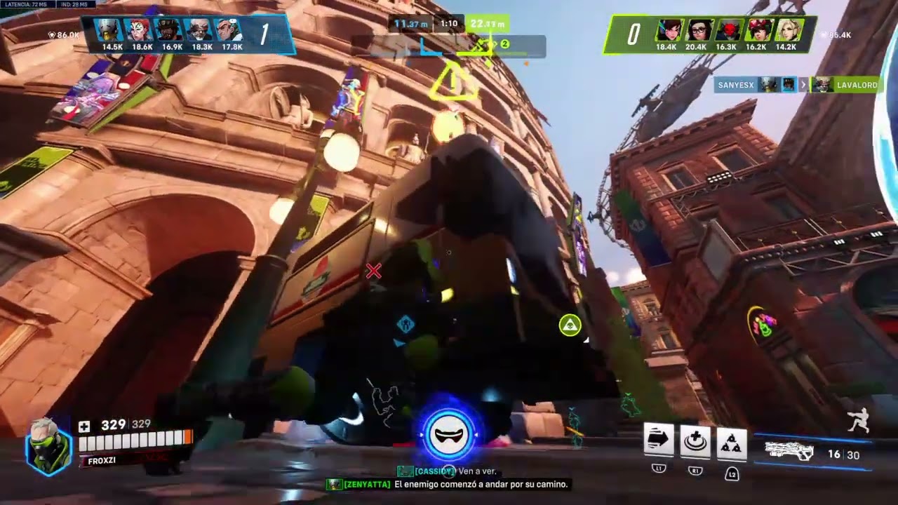 Sacando la potg en estadio | Overwatch 2