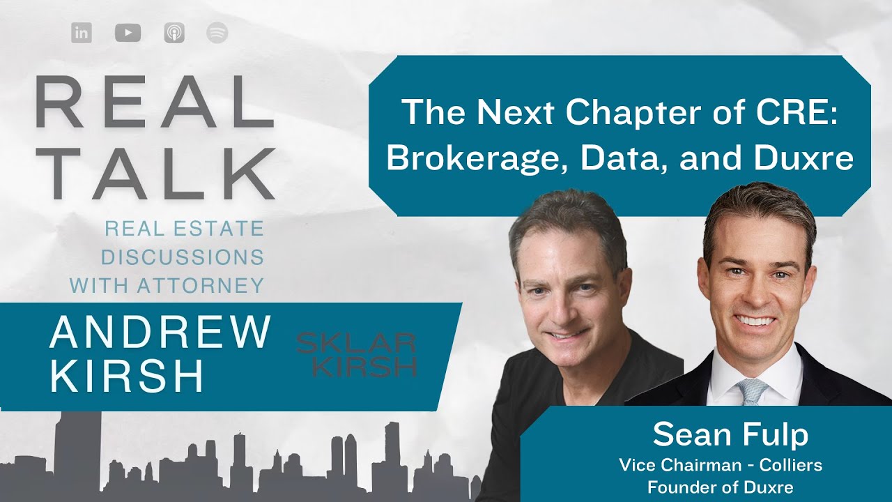 The Next Chapter of CRE: Brokerage, Data, and Duxre
