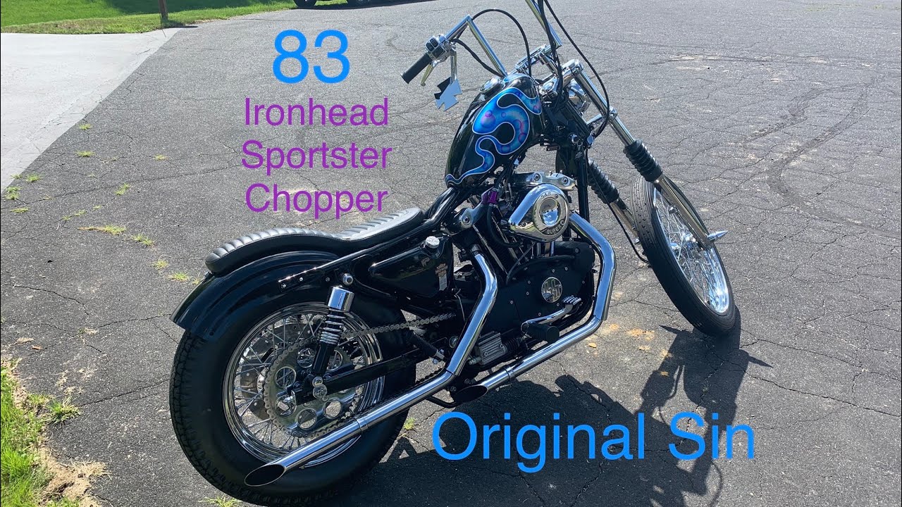 1983 Harley Ironhead Sportster Chopper “Original Sin”