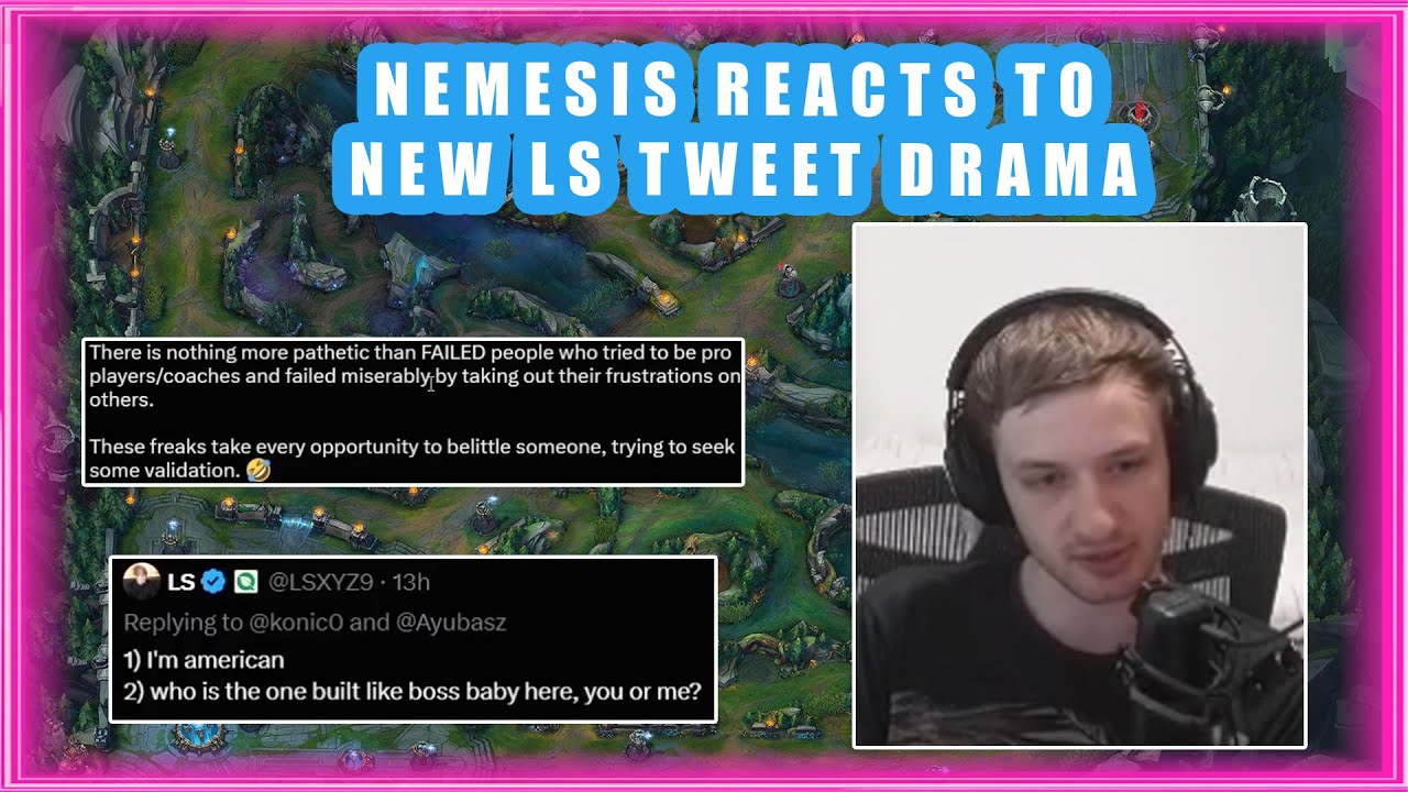 Nemesis Reacts to NEW LS Twitter DRAMA 👀