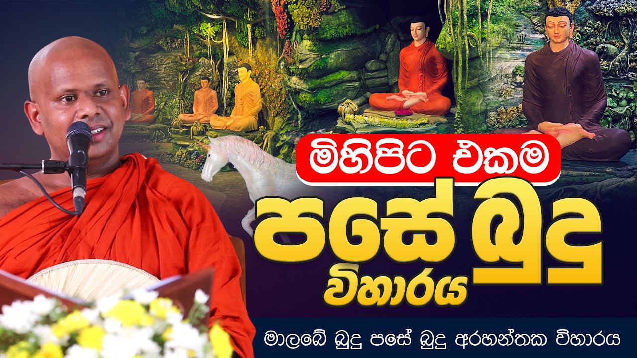 මිහිපිට එකම පසේ බුදු විහාරය (මාලඹේ බුදු පසේබුදු අරහන්තක විහාරය) | Ven. Welimada Saddaseela Thero