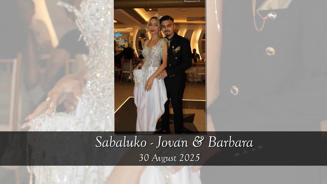 Sabaluko-Jovan & Barbara//30 Avgust 2025//PART 1//STUDIO ODzINKA 4K PRO//