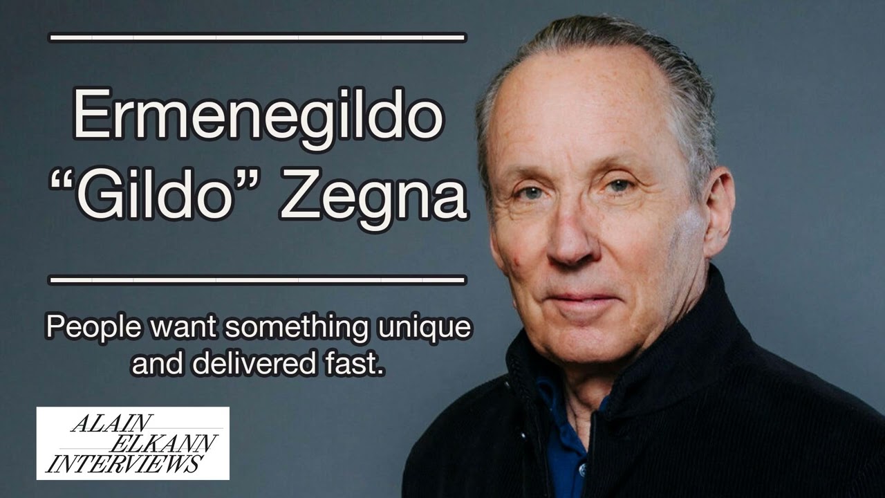 Gildo Zegna on Building a Family Empire That Lasts Four Generations - 264 - Alain Elkann Interviews