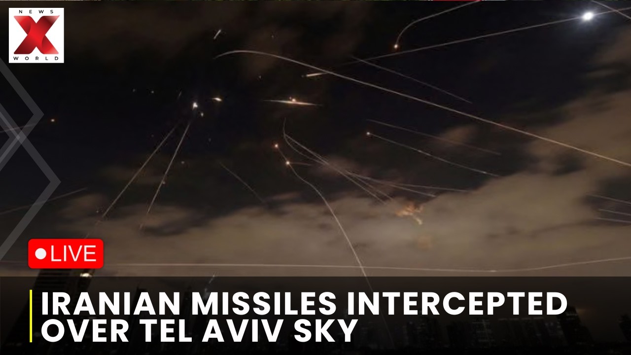 Israel - Iran War LIVE: Missiles And Interceptions Light Up Tel Aviv Sky In Latest Iranian Attack