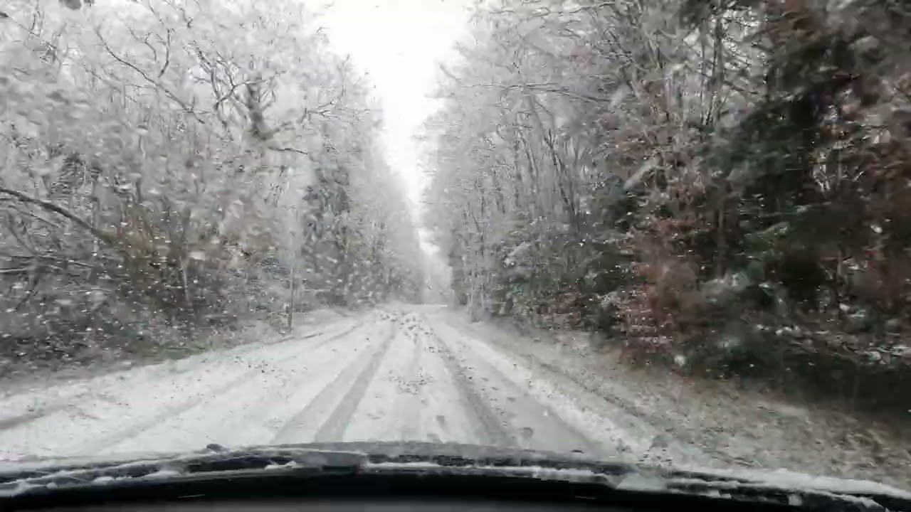 route neige
