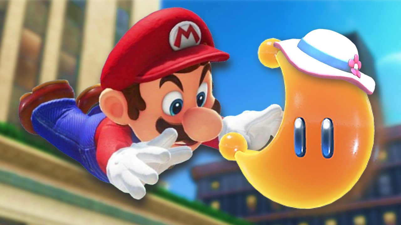 Mario Odyssey PERO TODAS las LUNAS son del FLEXEO!! #3