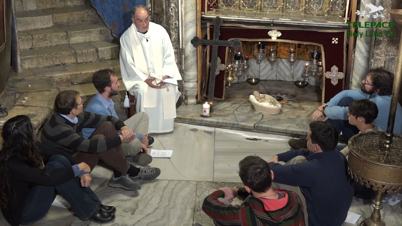VEGLIA DI NATALE ALLA GROTTA DELLA NATIVITÀ DI BETLEMME