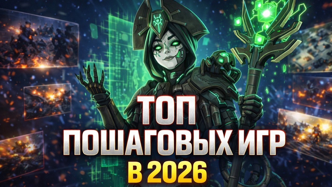 ЛУЧШИЕ ПОШАГОВЫЕ ИГРЫ 2026: Главные тактики, стратегии и RPG