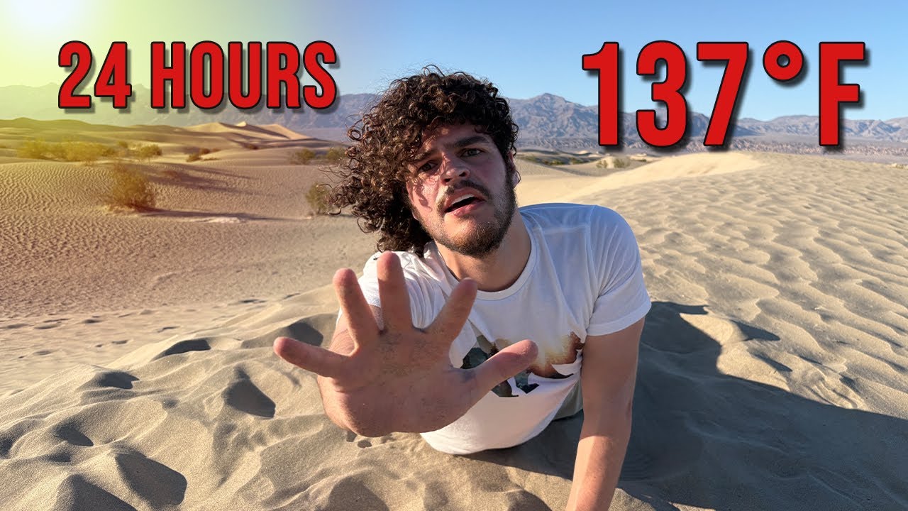 I Survived 24 Hours In the Hottest Place on Earth