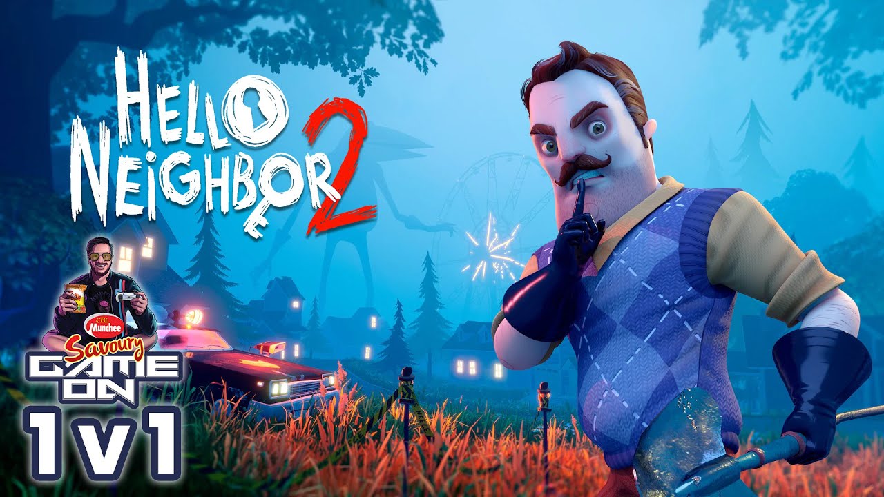 බියකරු අසල්වැසියා & Munchee Savoury 1v1 | Hello Neighbor 2